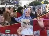 سيدات بورسعيد أثناء التصويت على الدستور... تسلم الأيادي تسلم ياجيش بلادي