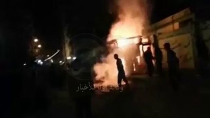 حريق بأحد أكشاك الكهرباء بطنطا
