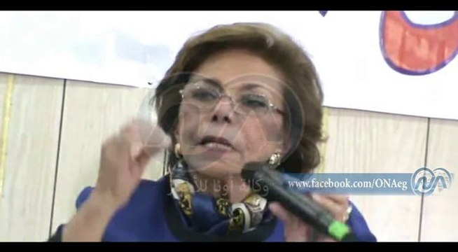 ميرفت التلاوي وعبلة يشاركان في ندوة مناقشة مواد الدستور بالفيوم