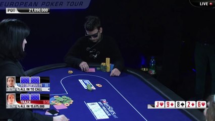 EPT 10 Prague: Final Table Feature Hand 1 - PokerStars.com