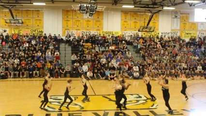 Drill Team Performance from Jan. 30 Sweetheart Assembly