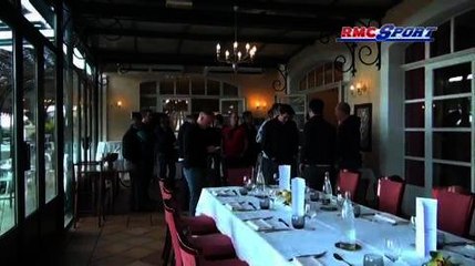 Document RMC Sport / Deschamps et son taff dans le Var - 03/02