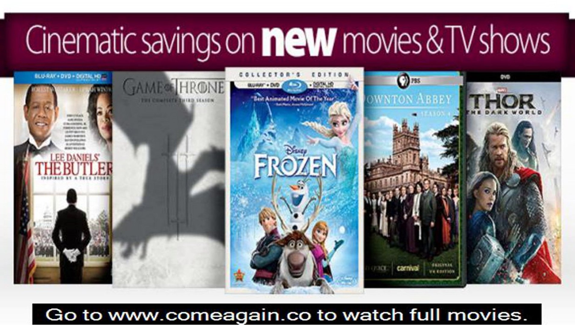 hollywood cartoon movies