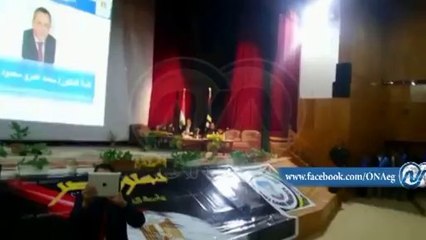 أعضاء بالخمسين يدعون للتصويت بـ"نعم" بمؤتمر طلابي بجامعة القناة بالإسماعيلية