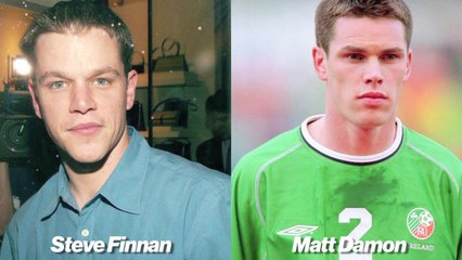Eight Footballers And Their Hollywood Doubles PART 1