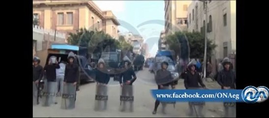 استنفار أمني أمام محكمة شبين الكوم الابتدائية أثناء عرض 12 شاب وفتاة على النيابة العامة