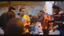 لحظة القبض على أحد طلاب الإخوان أمام المدينة الجامعية للأزهر