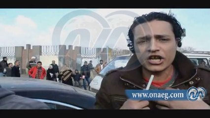 مواطن : طلاب #الإخوان حطموا زجاج السيارة بالحجارة