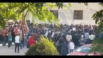تظاهرات طلاب جماعه الإخوان المسلمين بجامعة المنصورة