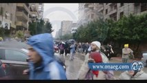 مؤيدو الرئيس المعزول يفرون عقب وصول قوات الأمن لمكان تظاهرهم بمدينة نصر