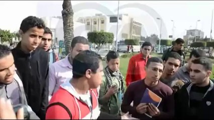 احد طلاب الأزهر يهاجم الإخوان .. الجامعة مكان للدراسة وليس للتظاهرات