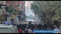 الأمن يطلق قنابل الغاز الإخوان يردون بالخرطوش بجسر السويس