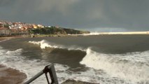 Vídeo paisaje: La playa de Luanco, Asturias