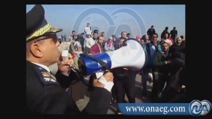 أمن الإسكندرية يفض وقفة أنصار "خالد سعيد" ويلقي القبض على متظاهرين