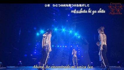 明日は くるから- TVXQ (Live Concert T, Subtitulos Español+Kanji+Romanizacion por: Cassiopeia Argentina)