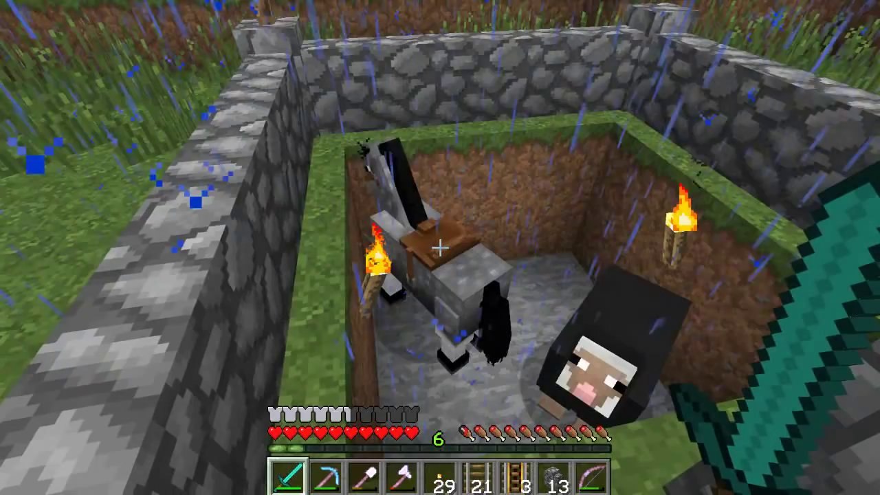 "Mineshaft Base Entrance" Lands of Bentley | Minecraft 1.7.4 | Ep.14