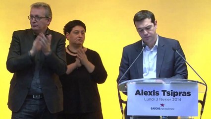 Rencontre avec Alexis Tsipras le 3 février 2014