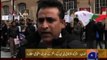 MQM stages protest outside BBC in London against Newsnight report on Dr Imran Farooq murder