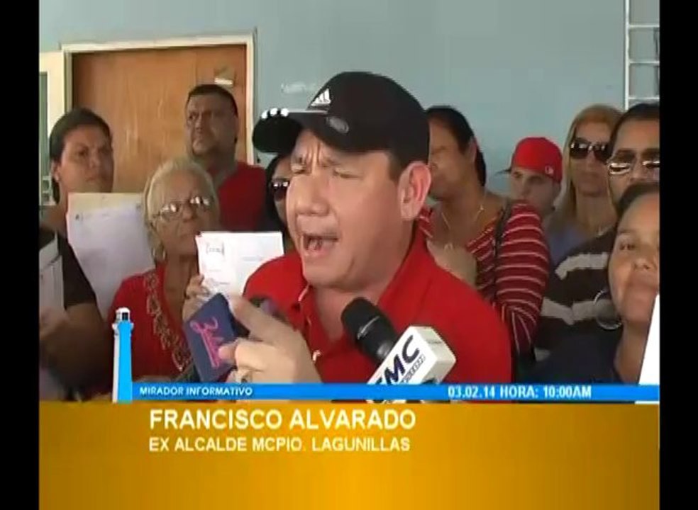 Francisco Alvarado: "denuncio: a la nueva promoción de oficiales de polícia los están botando por apoyar a Francico Alvarado"