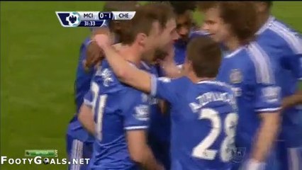 Manchester City 0-1 Chelsea (Goal Branislav Ivanovic)