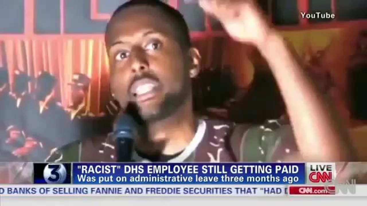 Black Nationalist _Under Cover Agent of DHS_ trying to start a RACE war Beware Black people setup