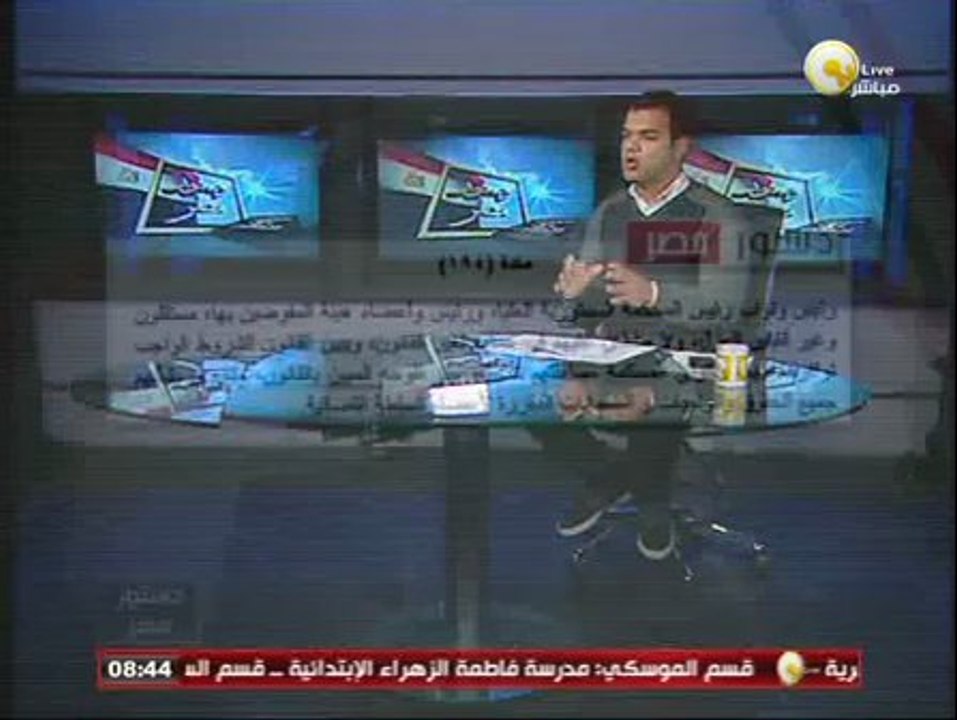 المادة 194 من الدستور المصري الجديد ـ اعرف دستورك