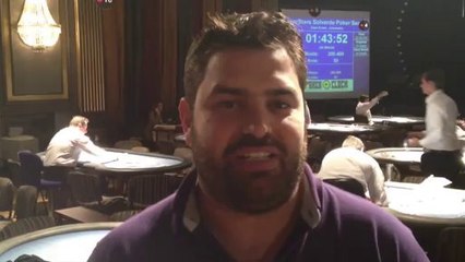 João Nunes no PokerStars SPS (fim do primeiro dia) - PokerStars.com