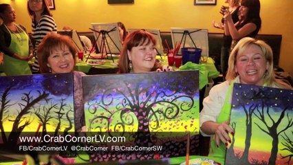 Why People Love Paint Nite at Crab Corner Southwest | Best Seafood Las Vegas pt. 2