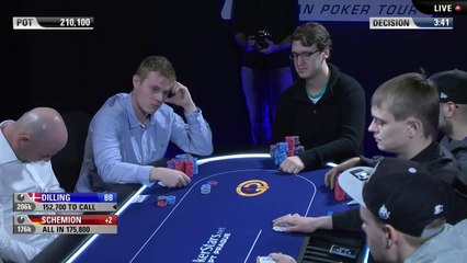 EPT 10 Prague: Day 3 Feature hand - PokerStars.com