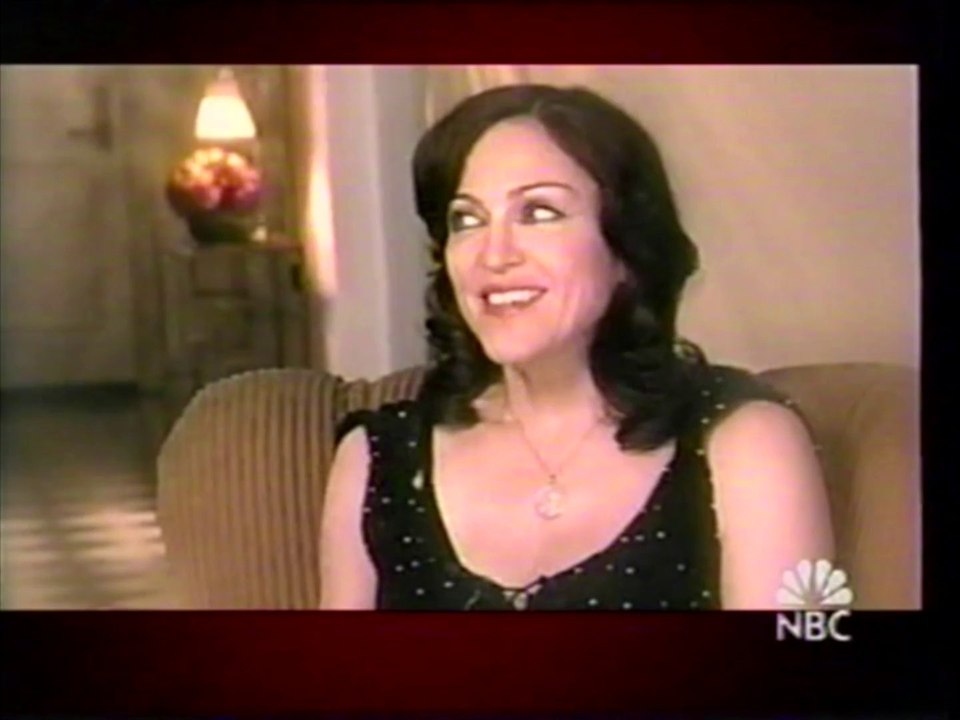 Matt Lauer Interviews Madonna Commerical 2003