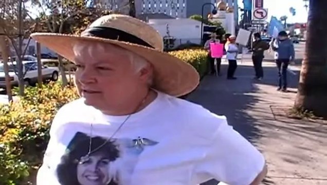 Free Barbara Protest, Church (cult) of Scientology, Los Angeles - Mirrored for great justice by request