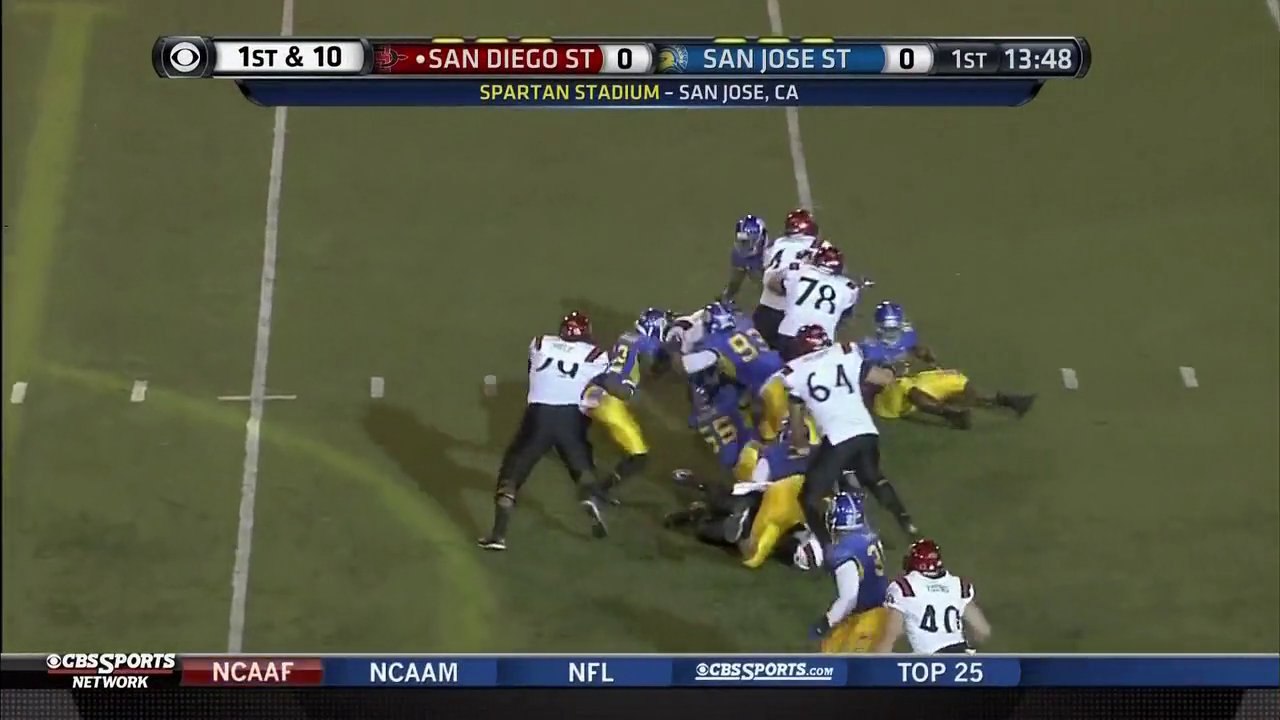 2013 San Diego State at San Jose State Q1