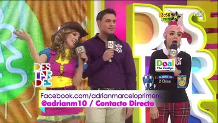 Adrian Marcelo I desde la cabina de Destardes