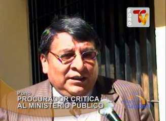 Download Video: Funcionarios públicos de distinto nivel se encuentran involucrados en diversos procesos de investigación, así lo manifiesta el procurador anti corrupción, Samuel Larico Mamani