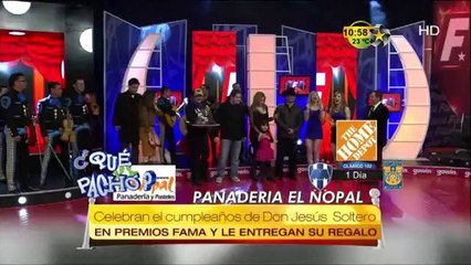 Jesús Soltero en Premios Fama