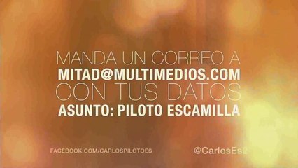 ¿Quieres conquistar a Carlos "Piloto" Escamilla?