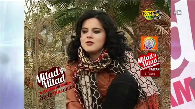 Moni platica de Mitad y Mitad Juegos de Amor