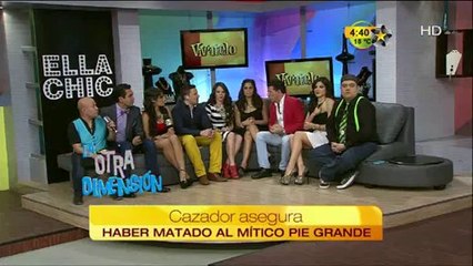 La otra dimensión: Cazador asegura habar matado a Pie Grande