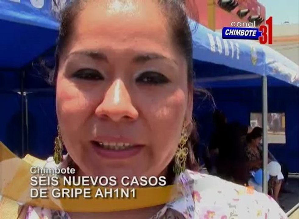 Se confirman seis nuevos casos de la gripe AH1N1 en Chimbote, con los cuales sumarían diez y ocho los casos reportados hasta el momento.