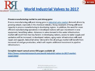 Industrial Valves Industry 2017