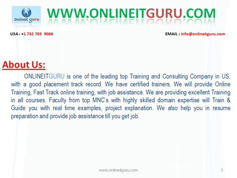 SAP BI Online Training in USA,Uk,Canada,Australia,India,Singapore