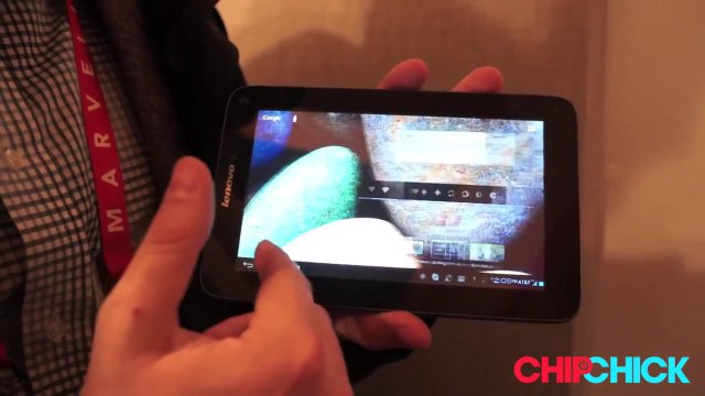 Lenovo 7 Inch A2107 Tablet Hands-on at CES 2013