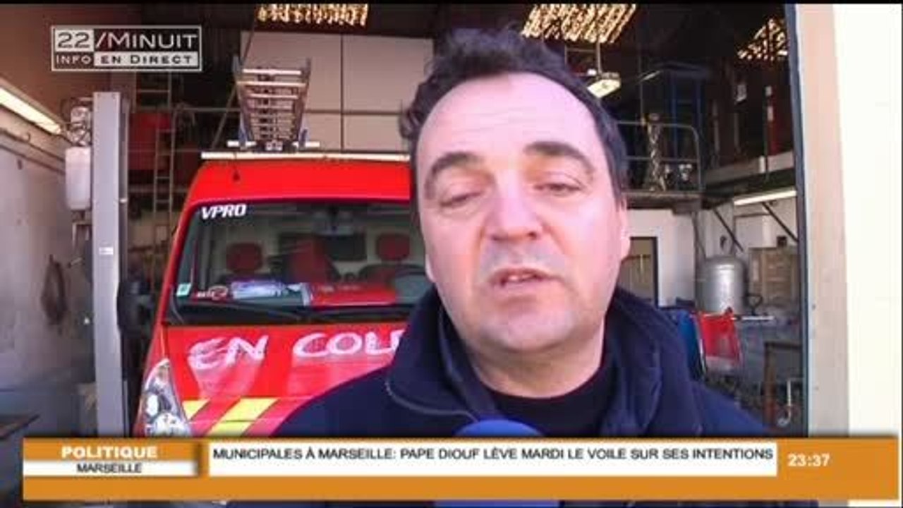 Les pompiers de l'Hérault en grève