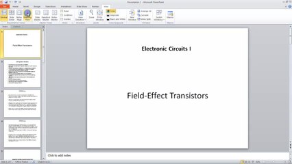 Lesson 03.3 Reading View - MS PowerPoint Urdu and Hindi language by Microsoft Office Power Point 2010  free online video Training Tutorials