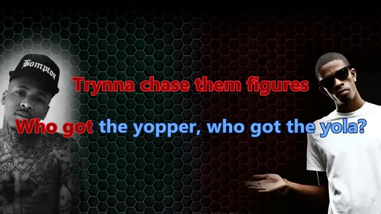 YG - My Nigga (Karaoke/Instrumental) with lyrics  ft. Jeezy, Rich Homie Quan [Official Video]