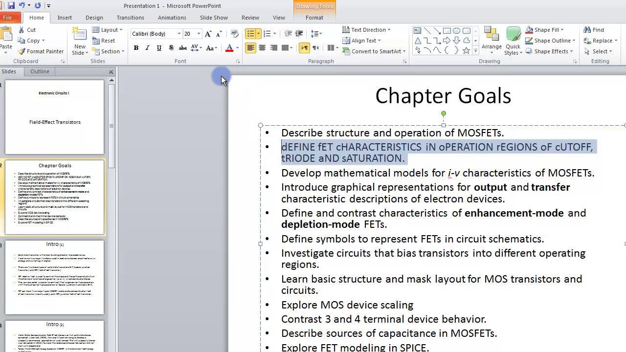 Lesson 04.2 Changing Text Case - MS PowerPoint Urdu and Hindi language by Microsoft Office Power Point 2010  free online video Training Tutorials
