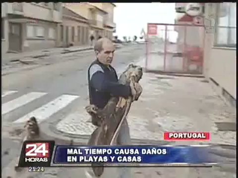 VIDEO: lluvias torrenciales provocan la crecida del rio Tiber en Italia