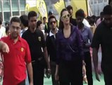 Neha Dhupia at a relay race event
