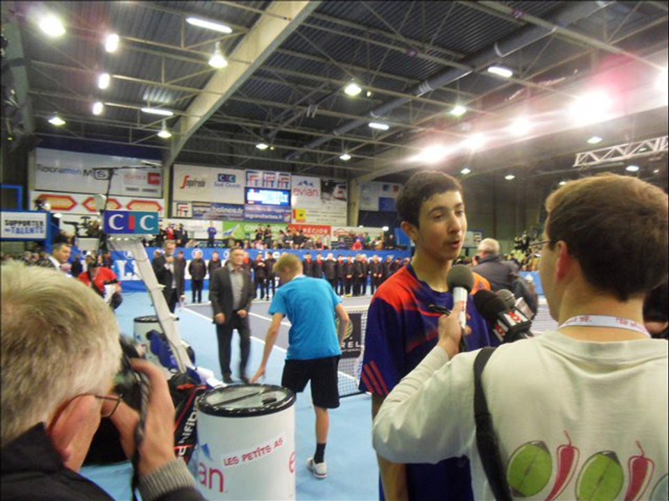 Tennis - Petits As 2014 - Reportage Rayane ROUMANE -NRJ Pyrénées