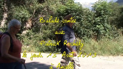 Balade contée à ancelle avec Parick Rochedy